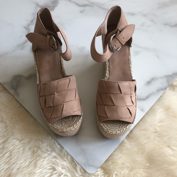 Adalla Platform Espadrille Wedge Sandal Light Pink - Picture 3 of 16